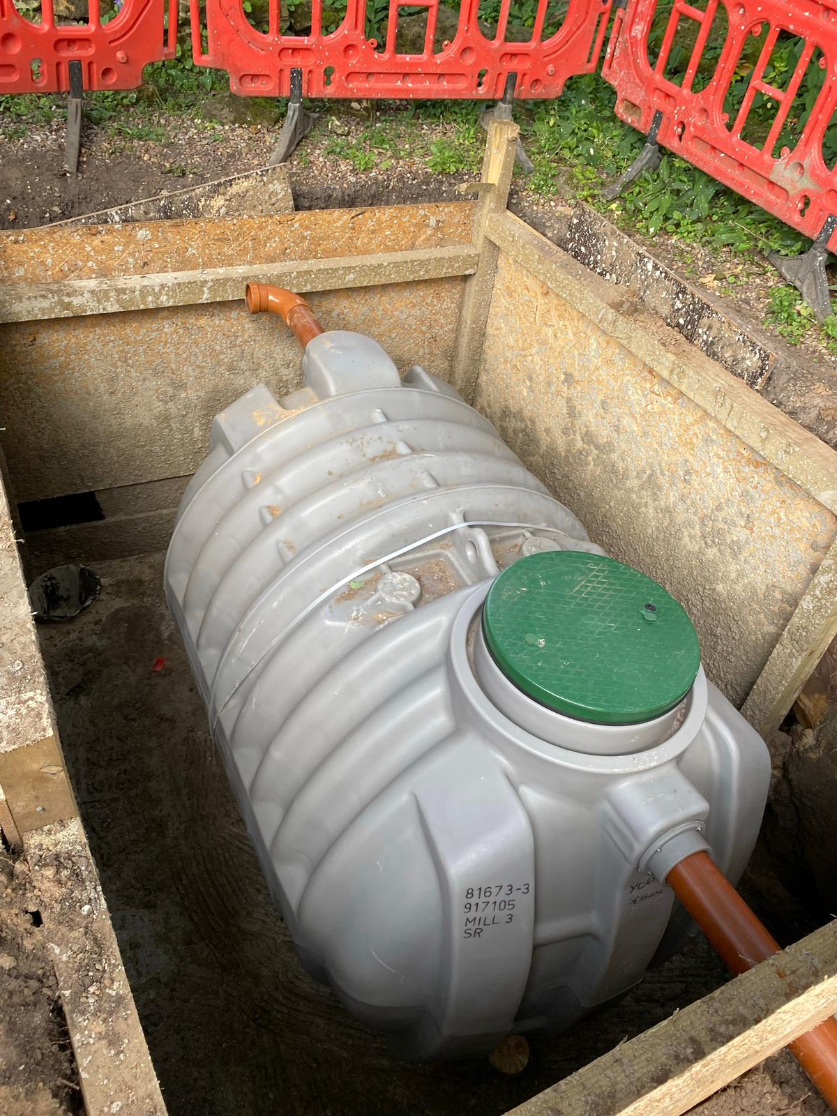 Cesspit / Holding Tank Installation